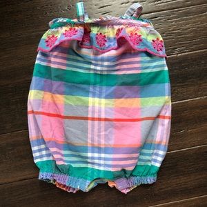 BabyGap Plaid Romper